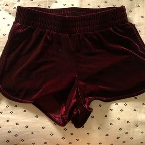 Velvet Shorts